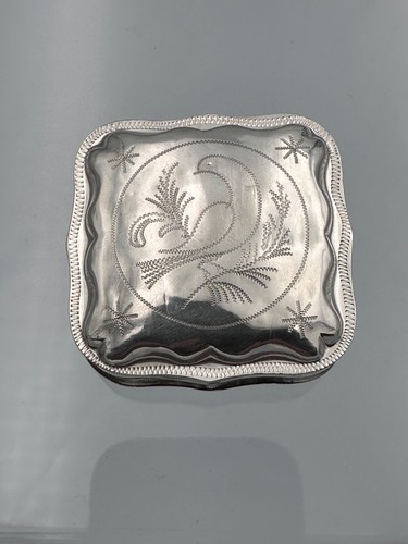 Ancienne boite pillule - boite, argent