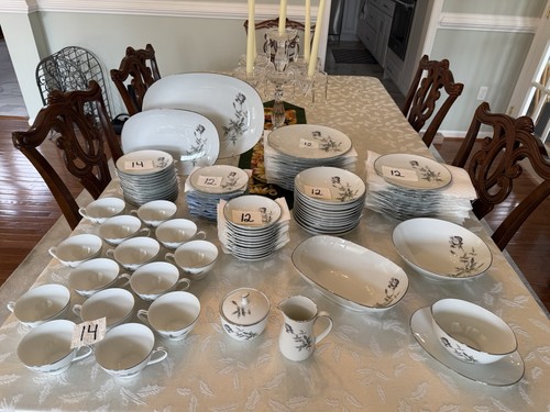 Noritake china set - noritake, janette