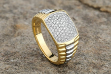 Bague bracelet chevalière