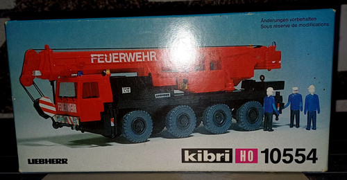Kibri grue liebherr 10554 - kibri, n°10554