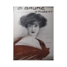 AUBERT Gaston La Brune