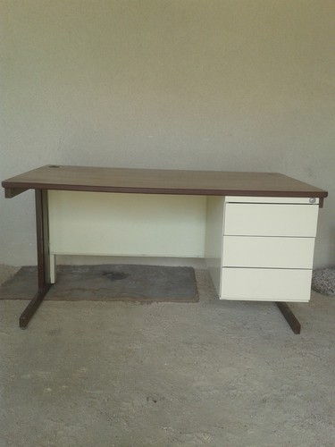 Bureau demi ministre metal - bureau,