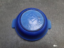 Ancien PLAT LE CREUSET 13 BLEU