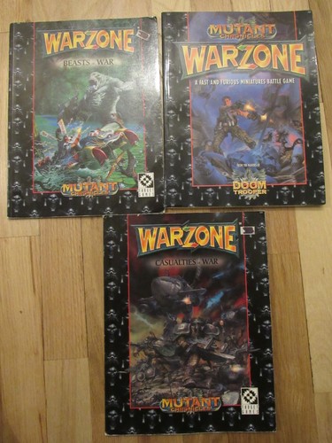 Warzone mutant chronicles book - warzone,