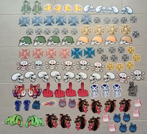 Lot 100 autocollant sticker