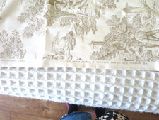 TOILE DE JOUY NEUVE 145 X 140
