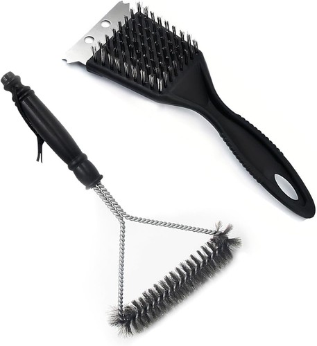 Lot brosses barbecue - lot, inox