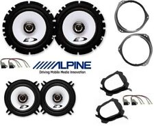 Alpine SXE-1725S SXE-1325S Set 4 Haut Parleur Opel Corsa B 93>06 Avant / Post