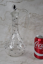 carafe à vin verseuse en verre soufflé de Murano