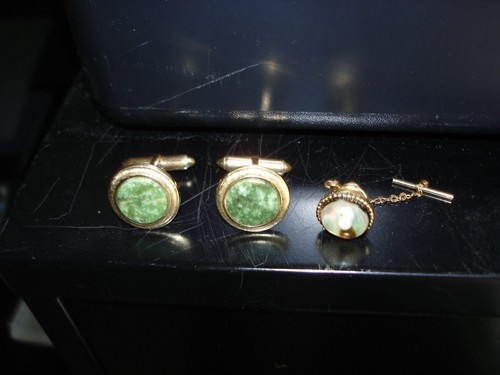 Vintage krementz cufflinks and - krementz,