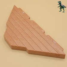 Playmobil-plate-forme triangulaire-passerelle-sol-mur-château médiéval-4865 4866