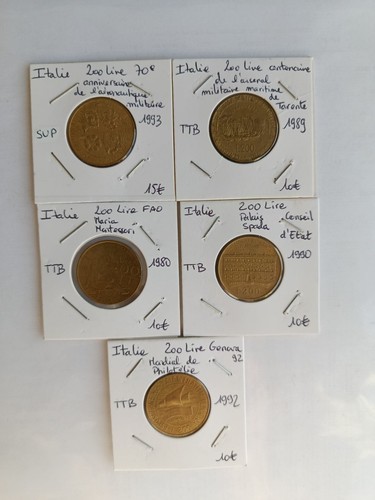 Tali lot 200 li re - İtalİe,