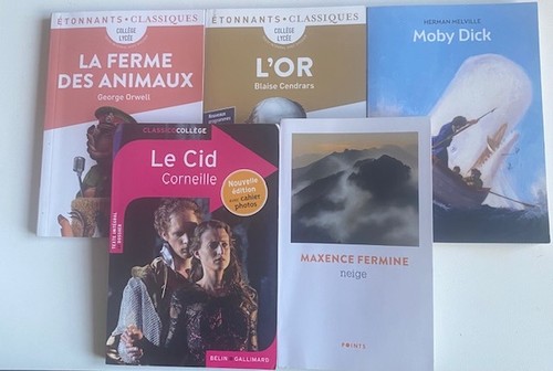 Lot livres college - college,