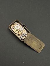 Mouvement de montre GLYCINE Meylan tank rectangle poinçon de Geneve NOS 1930s