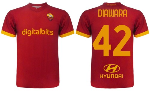 Maillot diawara rome 2022 - maillot,