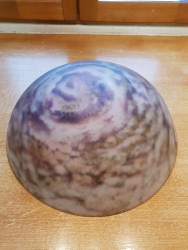 Vasque lustre globe ancien - vasque, art