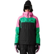 Picture Exa Damen Veste De Ski Snowboard Veste De Neige Sport D'Hiver Vert/Rose