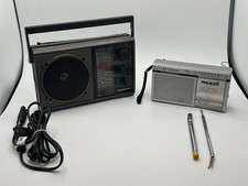 2 RADIO of 1990! Nordmende & Maxell +Test OK! FM/Transistor/Portable no sony