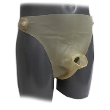 Slip string en latex avec