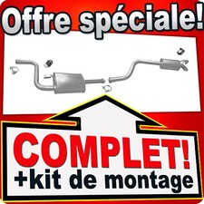 Ligne pot d'échappement pour