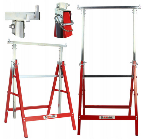 Tréteaux pièces pliables - tréteaux, 2