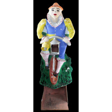 Passe boules le clown cycliste vers 1900 / vélo cyclisme tour de France