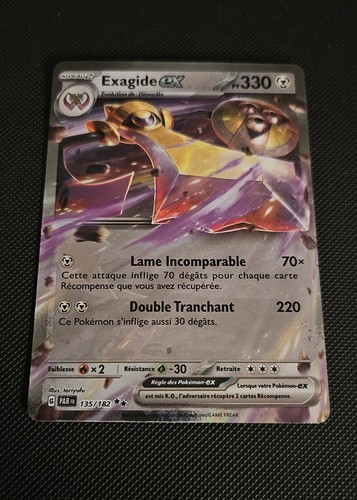 Carte pokémon exagide - carte,