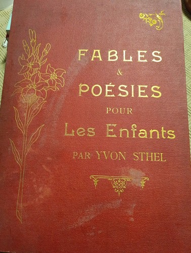 Livre ancien fables - ancien, et