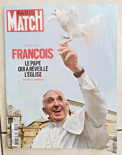 Paris match hommage pape - paris,