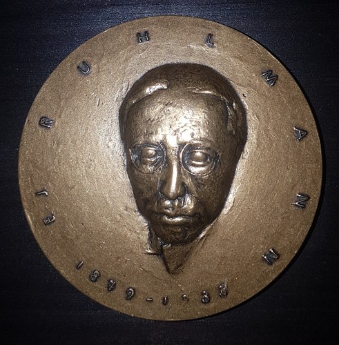 Médaille art deco ruhlmann - médaille,