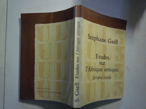 Stephane gsell etudes sur - stephane,