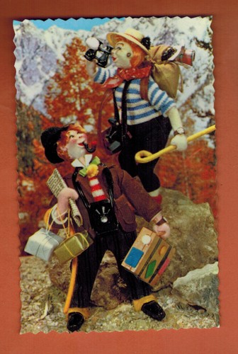 Carte postale glacée - carte,