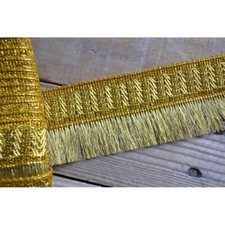 20 M galon franges doré or