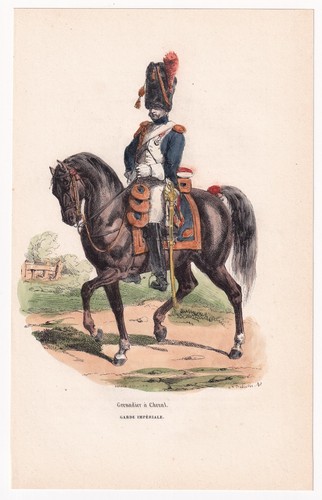 Grenadier cheval garde - grenadier,
