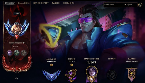 Compte league legends - compte,