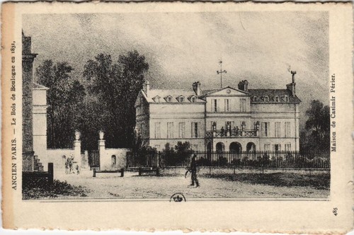 Cpa ancien paris maison - cpa,