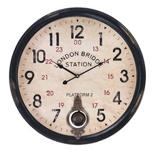 Horloge murale style - horloge,