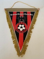 OGC Nice grand fanion vintage foot football pennant wimpel