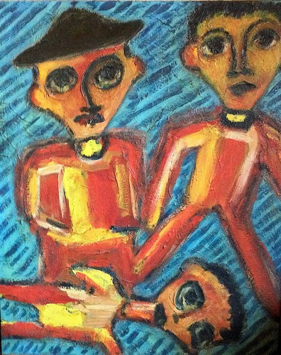 Tableau art brut - tableau,