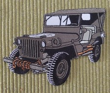 Ecusson D day . Patch jeep Ford GPW . Willys MB . Army vehicle patch