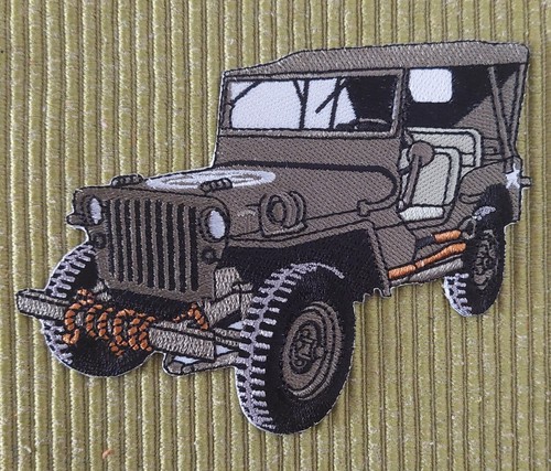 Ecusson day patch - patch, jeep
