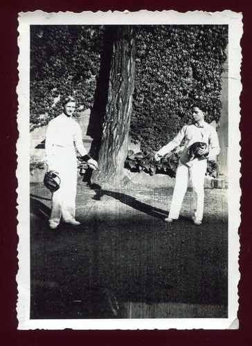 Photo ancienne escrime - photo,