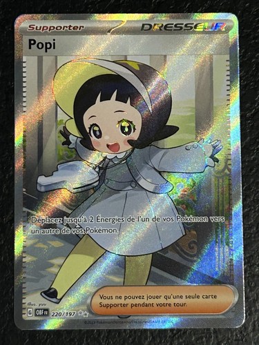 Carte pokémon popi 220 197 - carte,