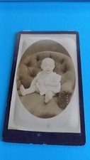 PHOTO CDV ENFANT BÉBÉ  PHOTOGRAPHE  ?
