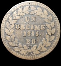 1 Decime 1815 BB