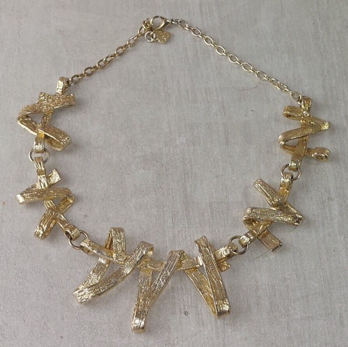 Ancien collier métal - ancien, en