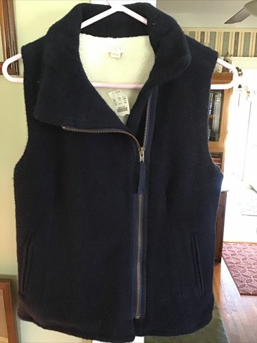 Crew womens fleece vest new - crew,