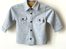 Polo Coton Gris pour Bébé