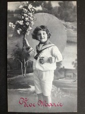 CPA Fantaisie Fantasy STE MARIE enfant MARINIERE à Marie GYS de SALSBURG