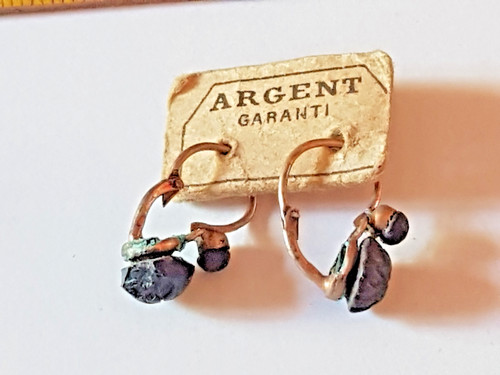Ancien bijoux fantaisie paire - ancien,